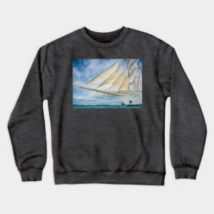 Sailing towards adventure Crewneck Sweatshirt